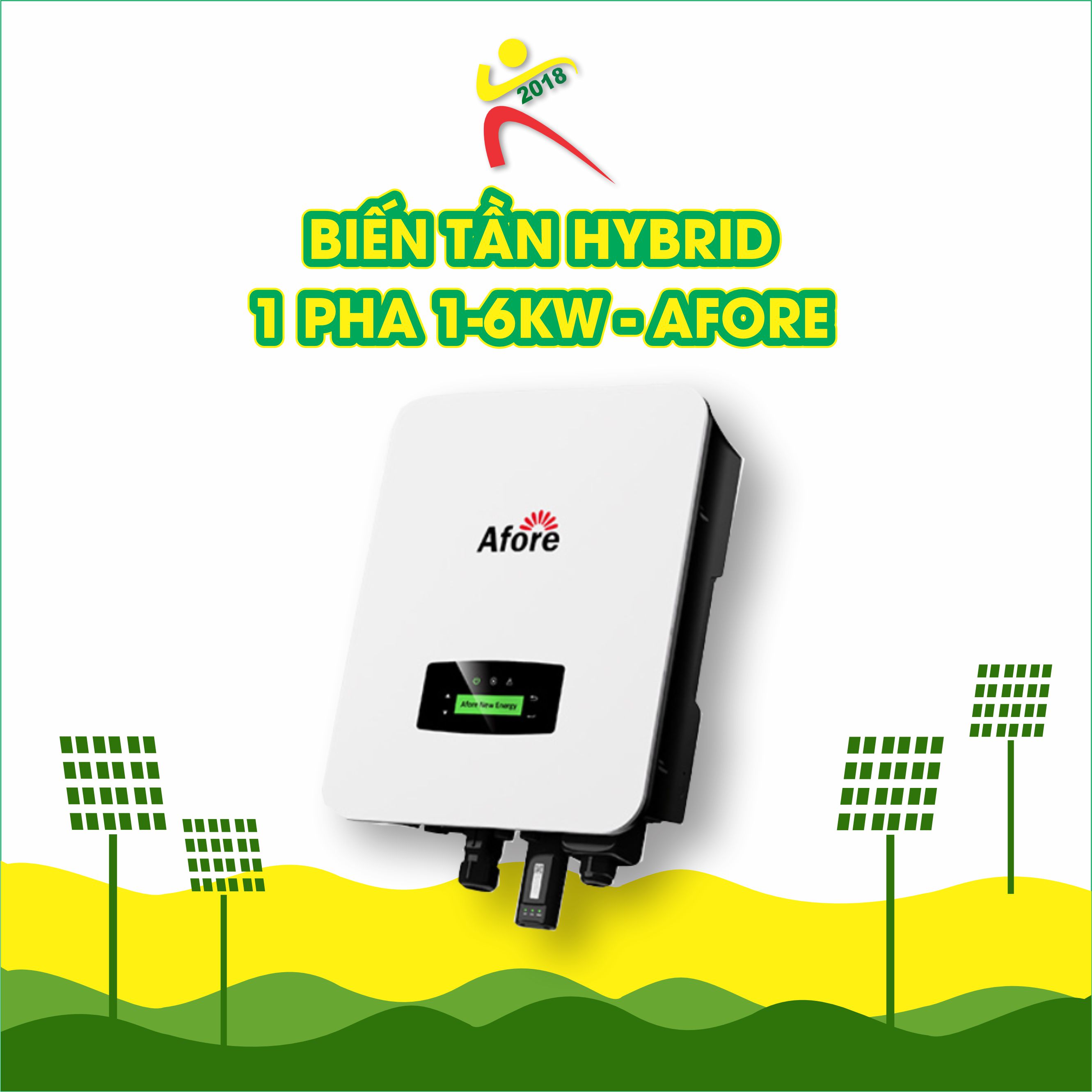 Biến tần hòa lưới Solis-1P10K-4G 10kW 1 Pha 220V