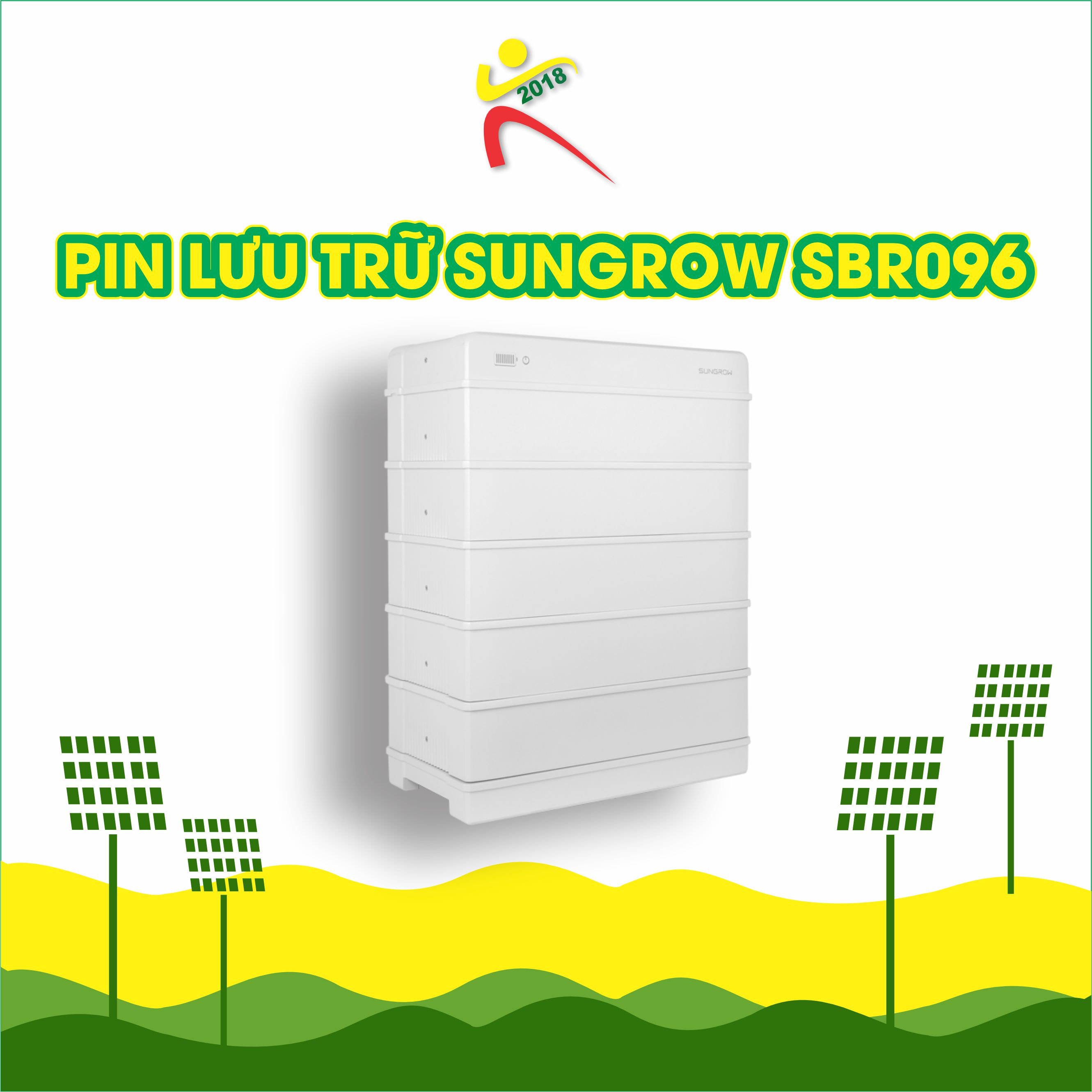 Pin lưu trữ Sungrow SBR096